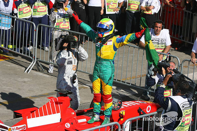 F1: Massa exalta vitória de 2006 e espera novo triunfo em SP