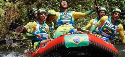 Brasil é tricampeão mundial de Rafting