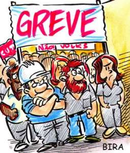 Sem salários, funcionários de time da Série B fazem greve