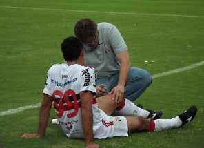 Série C: Lesionado, artilheiro do Santa Cruz precisará ser operado