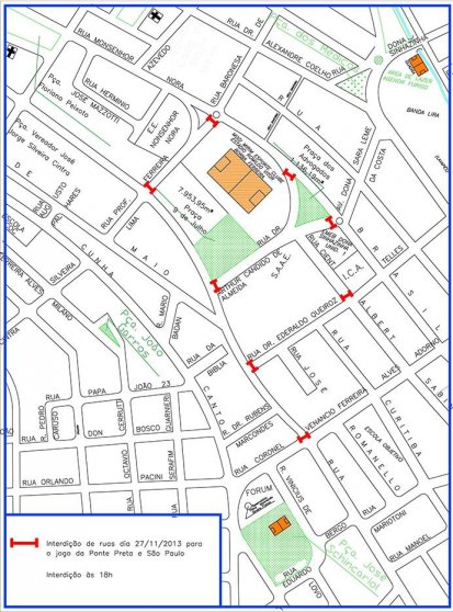 PM de Mogi terá efetivo dez vezes maior que o normal para Ponte x São Paulo