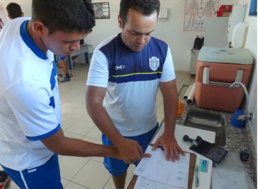 Paulista A2: Jogadores do Monte Azul passam por modernas avaliações físicas