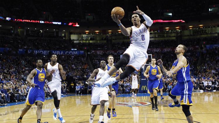 NBA: Westbrook decide no fim e Thunder vence Warriors