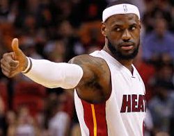 Basquete: LeBron brilha, Heat vence e segue na cola do Pacers