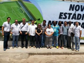 Copa 2014: Seleção africana visita CTS na Bahia e treinador fica satisfeito