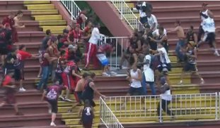 Dois torcedores têm alta de hospital após briga em Joinville