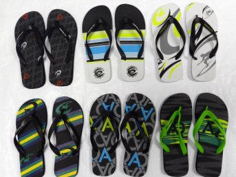 Chinelos e tênis fazem sucesso na coleção surfwear AntiQueda