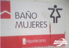 Sul-Americana: Banheiros limpos de verdade para as mulheres no “La Fortaleza”