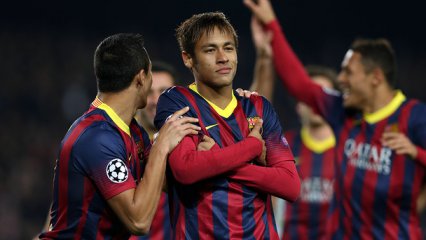 LIGA DOS CAMPEÕES: Neymar desencanta, marca 3 e Barça goleia o Celtic