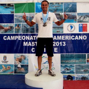 Natação: Thiago Bordezan volta do Chile repleto de medalhas e planos para 2014