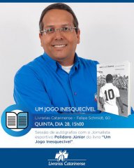 Dia histórico de Pelé: Polidoro Júnior lança “Um jogo Inesquecível”