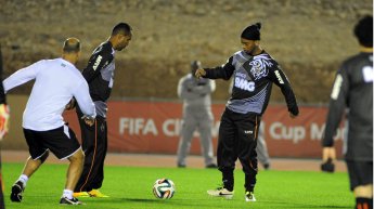 Mundial de clubes: Ronaldinho treina em atividade fechada do Atlético-MG