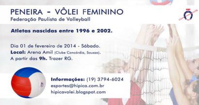 Vôlei: PHípica Campinas realiza peneira feminina