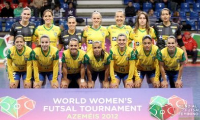 Futsal: Seleção Brasileira feminina garante vaga na semifinal