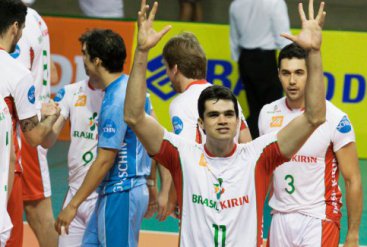 Vôlei: Brasil Kirin encara Sada/Cruzeiro no encerramento do 1º turno da Superliga