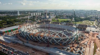 Copa 2014: Atrasada, Arena Amazônia fecha ano 94% pronta