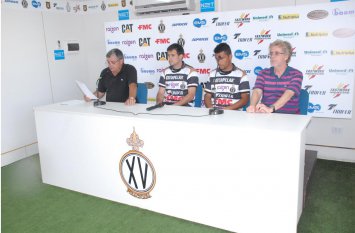 Pipico e Danilo Santos são apresentados oficialmente no XV de Piracicaba