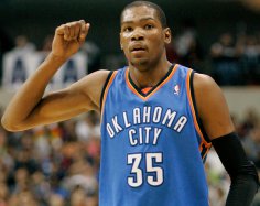 Basquete: Durant marca 48 pontos e comanda vitória do Thunder