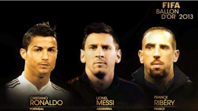 Ronaldo, Messi ou Ribéry? Bola de Ouro será conhecido nesta segunda-feira