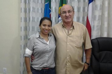 Amazonense: Prefeito de Itacoatiara se reúne com a presidente do Penarol