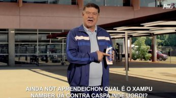 Joel Santana apresenta talk show e entrevista Rei em novo vídeo para Head & Shoulder