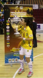 Futsal Correios: Brasileira é eleita melhor jogadora do mundo