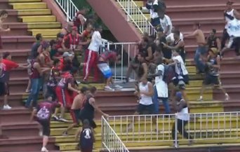 Lei frágil: Justiça liberta 17 torcedores que brigaram em Joinville