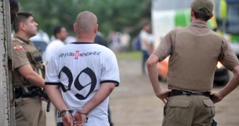 Nove torcedores seguem presos após briga em Joinville