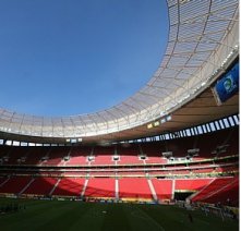 Copa 2014: Goteiras no Mané Garrincha não são problema, diz COL