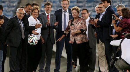 Copa 2014: Com presença de Dilma, Arena das Dunas é inaugurada