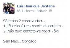 Beque-lutador nocauteia três do Inter e dispara: ‘não quer contato vá jogar vôlei’