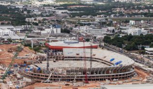 Copa 2014: Técnico dos EUA faz visita rápida na Arena Amazônia