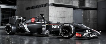 F1: ‘Conservadora’, Sauber apresenta novo carro para 2014