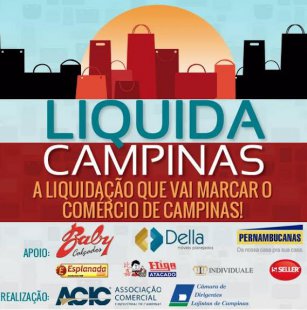 Campanha Liquida Campinas movimenta comércio
