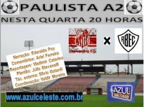 Rádio Azul Celeste transmite duelo regional nesta quarta-feira