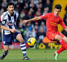 INGLÊS: Liverpool empata e fica longe da luta pelo título