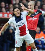 Francês: Lesão muscular tira uruguaio do PSG por três semanas