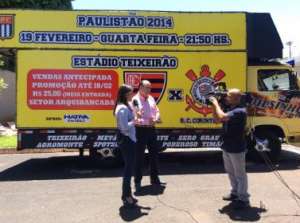 Empresa E&L Marketing Esportivo divulga pontos de vendas para Oeste e Timão