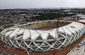 Copa 2014: Arena Amazônia atinge 96,68% das obras concluídas