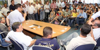 Mudança em Araraquara: Marcelo Barbieri dá posse ao secretário Geicy Sabonete