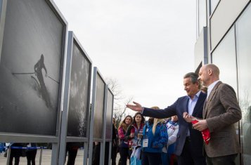 Exposição de fotos “Tempo é ouro” é inaugurada no Pavilhão OMEGA em Sochi