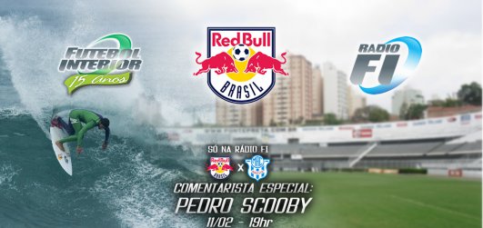 Rádio FI recebe surfista como comentarista convidado em jogo do Red Bull