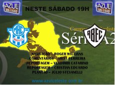 Rádio Azul Celeste viaja 300 Km para acompanhar o Tigre na Série A2