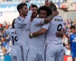 ESPANHOL: Sem Cristiano Ronaldo, Real bate Getafe e é vice-líder