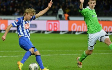 ALEMÃO: Wolfsburg vence Hertha e sobe na tabela do Alemão