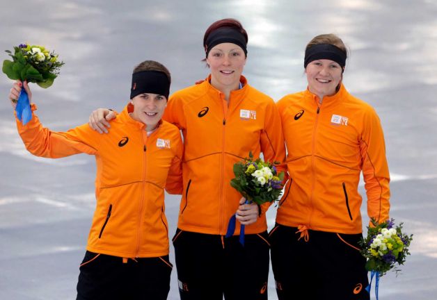 Jogos de Inverno: Holanda faz mais um pódio completo nos Jogos de Sochi