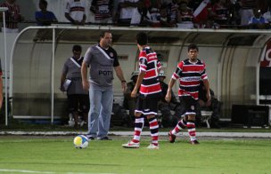 Copa do Nordeste: Vica elogia o desempenho da equipe do Santa Cruz