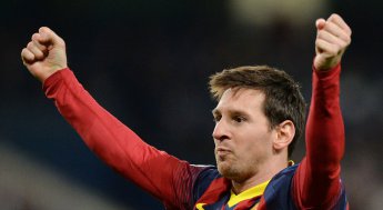 LIGA DOS CAMPEÕES: Messi marca de pênalti e Barça vence em Manchester