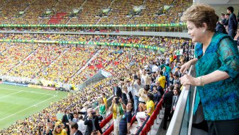 Copa 2014: Dilma garante Brasil seguro e condena o vandalismo