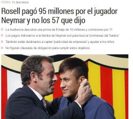 Espanhol: Barcelona diz estar ‘dentro da lei’ em caso Neymar